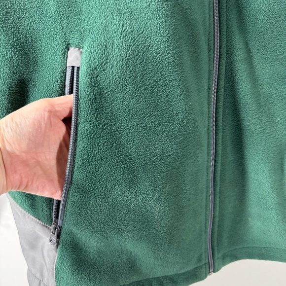 NFL Green and Gray New York Jets Full Zip Fleece Jacket - Picture 5 of 12